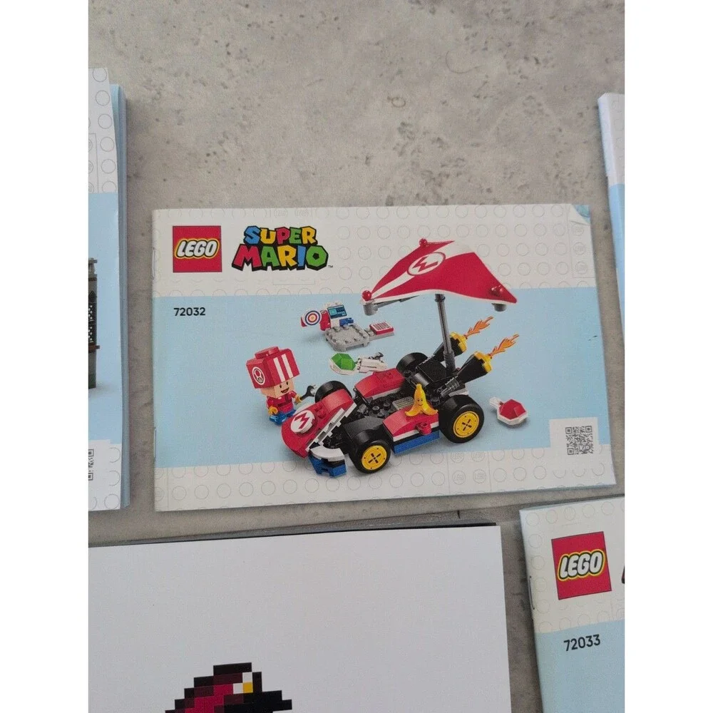 Lego Super Mario Lego Lot Of 23 INSTRUCTION MANUALS ONLY